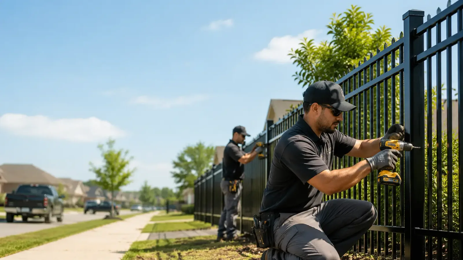 Metal Fence Installation in Bridgeport, NJ